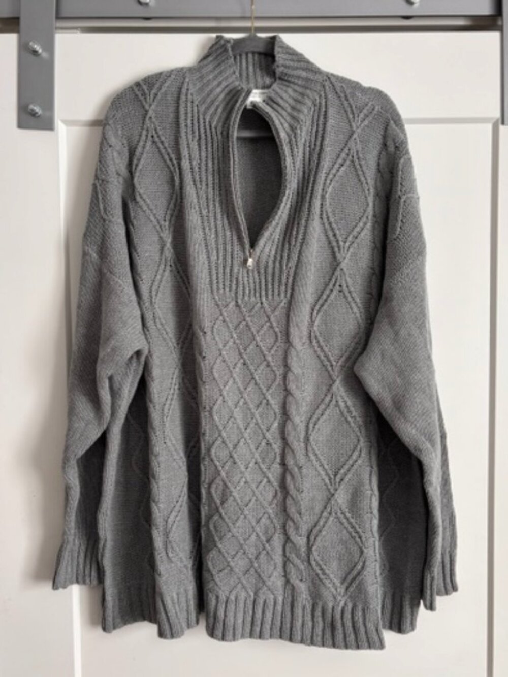 Chic Soul Cable Knit Sweater NWOT 3X